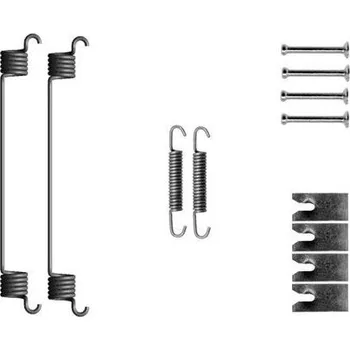 Brzdová čelist Sada příslušenství, brzdové čelisti TEXTAR 97049700