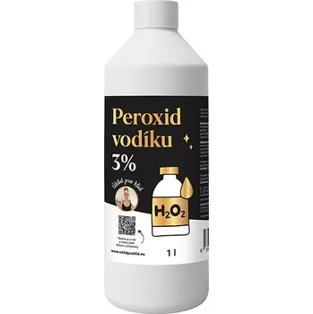 Univerzální čisticí prostředek Úklid pro klid Peroxid vodíku 3% - 1 l Barva: Černá