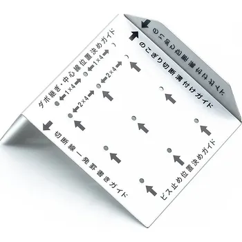 Ruční pilka Nerezové vodítko 2x4 Rakuda pro řezání japonskou pilkou