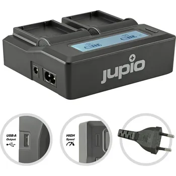 Jupio duální nabíječka pro Olympus BLX-1
