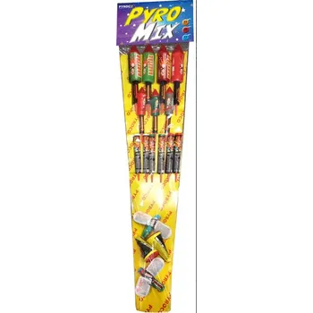 Zábavní pyrotechnika PYRO MIX - set pyrotechnikckých výrobků 10 sad (130 ...