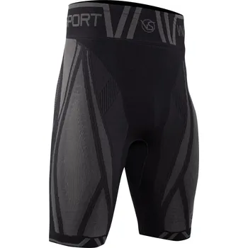 VIVASPORT Pánské soutěžní sportovní kraťasy I-PREVENT Barva: Black, Velikost: S/M III 54-59 cm