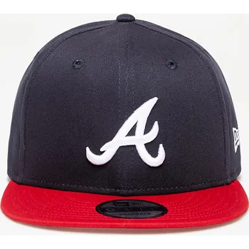 Kšiltovka Kšiltovka New Era 9Fifty Snapback Cap - MLB Atlanta Braves Navy/ Red S/M