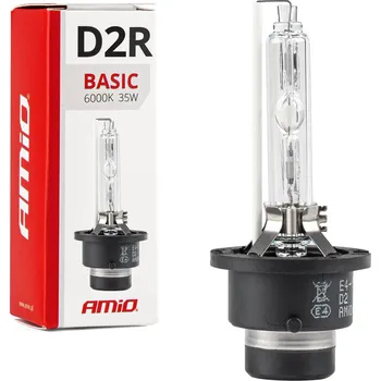 Autožárovka Xenonová žárovka xenonové vlákno D2R 6000K AMiO BASIC AMIO-01412