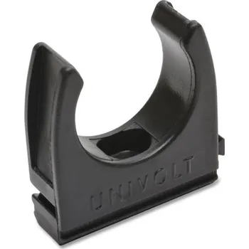 kabelová chránička Příchytka-klip HFCL DN20 PC BK HFT UNIVOLT 009635