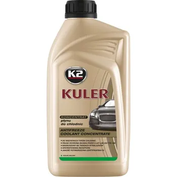 Nemrznoucí směs do chladiče K2 KULER ZELENÝ KONCENTRÁT 1L