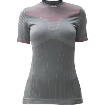 Dámské tričko Iron-ic Dámské běžecké triko s krátkým rukávem anatomického střihu Barva: Grey, Velikost: M/L