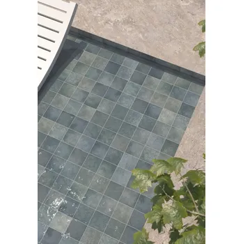 Dlažba EQUIPE SPA&POOLS AD362 5 x 40 x 1 zelená 0,5 m2