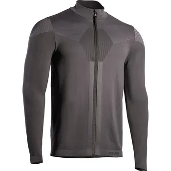 Pánská mikina Iron-ic Pánská Techno Fleece mikina na zip Barva: Grey, Velikost: S