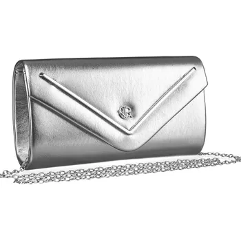 Kabelka Dámská ekologická kožená kabelka Barva: Stříbrná