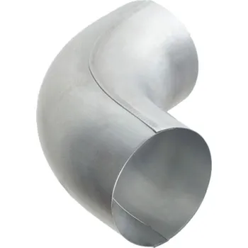 okap Koleno falcované 72° / 120 mm – pozink