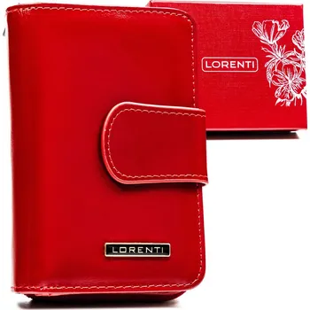 Peněženka Klasická elegantní dámská peněženka na patent a zip Barva: Červená