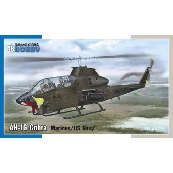 Plastikový model 1:48 Bell AH-1G Cobra „Marines / US Navy“