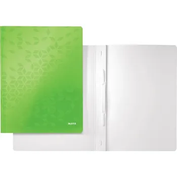LEITZ Desky s rychlovazačem WOW, A4, zelená 30010054