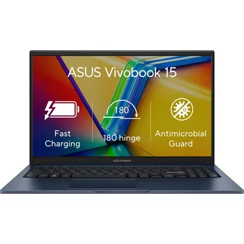 Notebook ASUS Vivobook 15/X1504ZA/i5-1235U/15,6"/FHD/16GB/512GB SSD/Iris Xe/W11H/Blue/2R