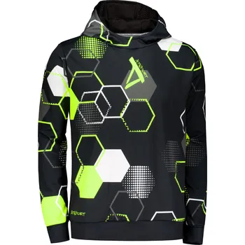 Pánská mikina Pánská funkční mikina premium ALTISPORT VOJ/ALM037MI01 ČERNOŽLUTÁ XXXL