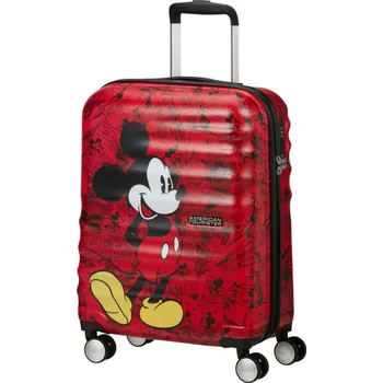 American Tourister WAVEBREAKER DISNEY Spinner 55cm Mickey Comics Red