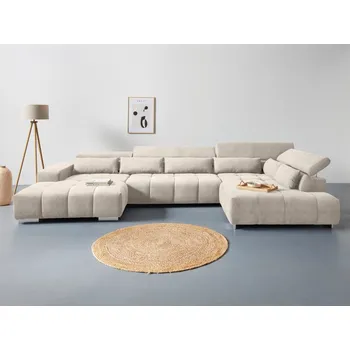 Sedací souprava Rohová sedací souprava do tvaru U s nastavitelnými opěrkami ORION Pravý roh