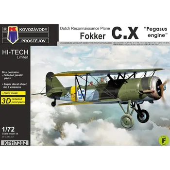 Plastikový model 1:72 Fokker C.X "Pegasus engine"