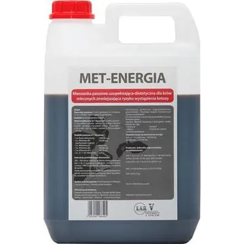 Krmivo pro hospodářské zvíře LAB-V Met-Energia - doplňkové a dietní krmivo pro dojnice snižující riziko ketózy 20 kg