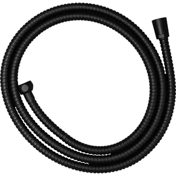 Sprchová hadice Ridder Jamaika Sprchová hadice, kovová 150 cm, matná černá, 09116011