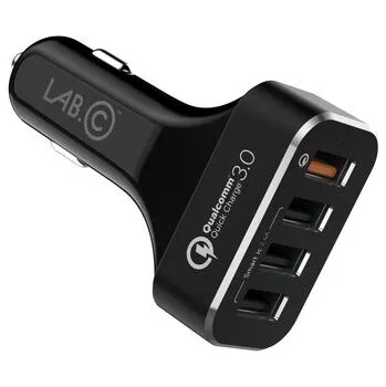 LAB.C 4Port Quick černá (LABC-584-BK)