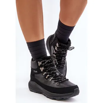 Dámské kozačky Dámské Lehká Kotníková Obuv Na Zip Lee Cooper LCJ-24-03-3073 Barva: Černá, Velikost: 36