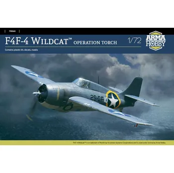 Plastikový model 1:72 Grumman F4F-4 Wildcat „Operation Torch“