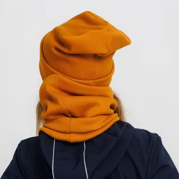 Nákrčník Karamelový žebrovaný nákrčník Velikost: XL