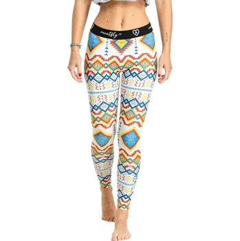 Dámské oblečení Dámské termo kalhoty Meatfly Taro 24/25 White Jones M