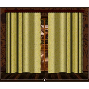 Záclona Kusový závěs - PEŘÍČKO, výška 140 až 170 cm, šířka 150 cm (POSLEDNÍ 2 KUSY + dárek. SLEVA 30 %)