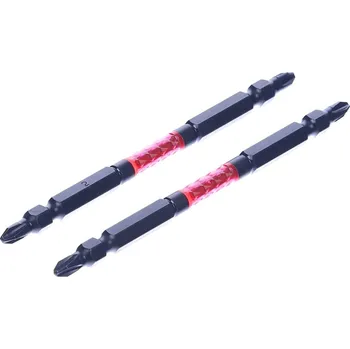 Bit Sada japonských oboustranných šroubovacích bitů PH2 SK11 - 2 ks - HRC62 - 110 mm