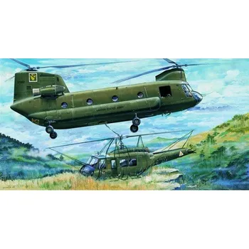 Plastikový model CH-47A Chinook - Trumpeter 05104
