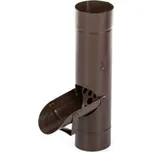 Chrlič 80 mm pozink - tmavě hnědá