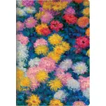 Sešit Paperblanks - Monet’s Chrysanthemums A4, čistý