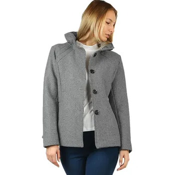 Glara Dámský podzimní kabátek 505326 šedá L