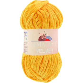 Příze Himalaya Velvet 90068 oranžová