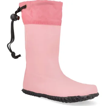 Chlapecké holínky Barefoot dětské gumáky Saguaro Brisk I - růžové Velikost: 34