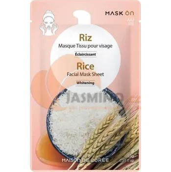 Pleťová maska MASK ON Maison de coree pleťová maska rice 23g