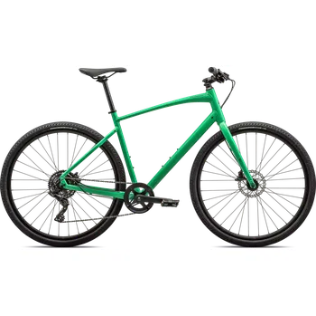 Horské kolo Specialized Sirrus X 2.0 - XL,GLOSS ELECTRIC GREEN / SATIN REFLECTIVE SMOKE, 2024