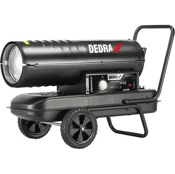 Průmyslové topidlo DEDRA naftové topidlo 20kW, proud vzduchu 365m3/h, regulace teploty, nádrž 19l DED9950A1