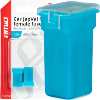 Autoelektrika JAPVAL PAL autopojistky samice 2 ks 20A AMIO-03443