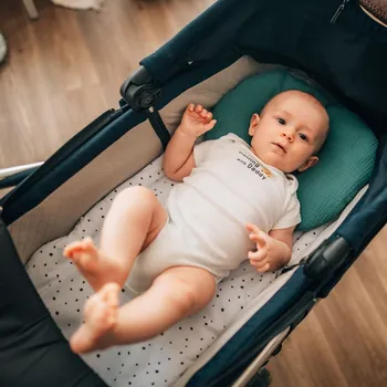 Tulimese Podložka do korbičky černobílé tečky