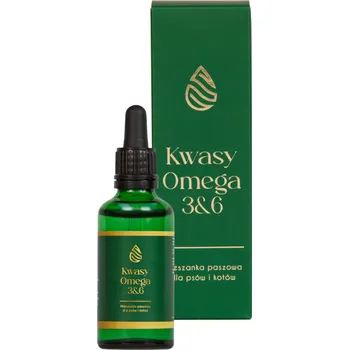 LAB-V Omega 3 a 6 mastné kyseliny pro celkové zlepšení zdraví, srsti a kůže psů a koček 50ml