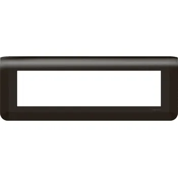 Elektrická zásuvka LEGRAND Rámeček MOSN 8M černý 079058L