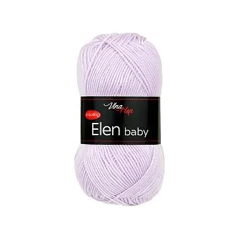 Galanterie Vlna-hep Příze Elen baby 41313 lila