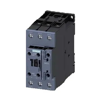 Stykač SIEMENS Stykač AC-3, 80A/37kW/400V, 3pólový, AC 110V/50Hz 120V/60Hz 1 NO + 1 NC, šroubová svorka 3RT2038-1AK60