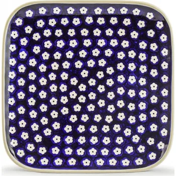 Talíř Mělký jídelní talíř Bolesławiec dek. 070M K2