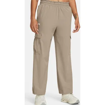 Dámské tepláky Under Armour Armoursport Woven Cargo Pant Under Armour krémová 3041382