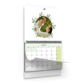 Fotokalendář Závěsný plánovací fotokalendář A3 květinový motiv
